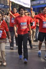Hiten Tejwani at Standard Chartered Marathon in Mumbai on 19th Jan 2014